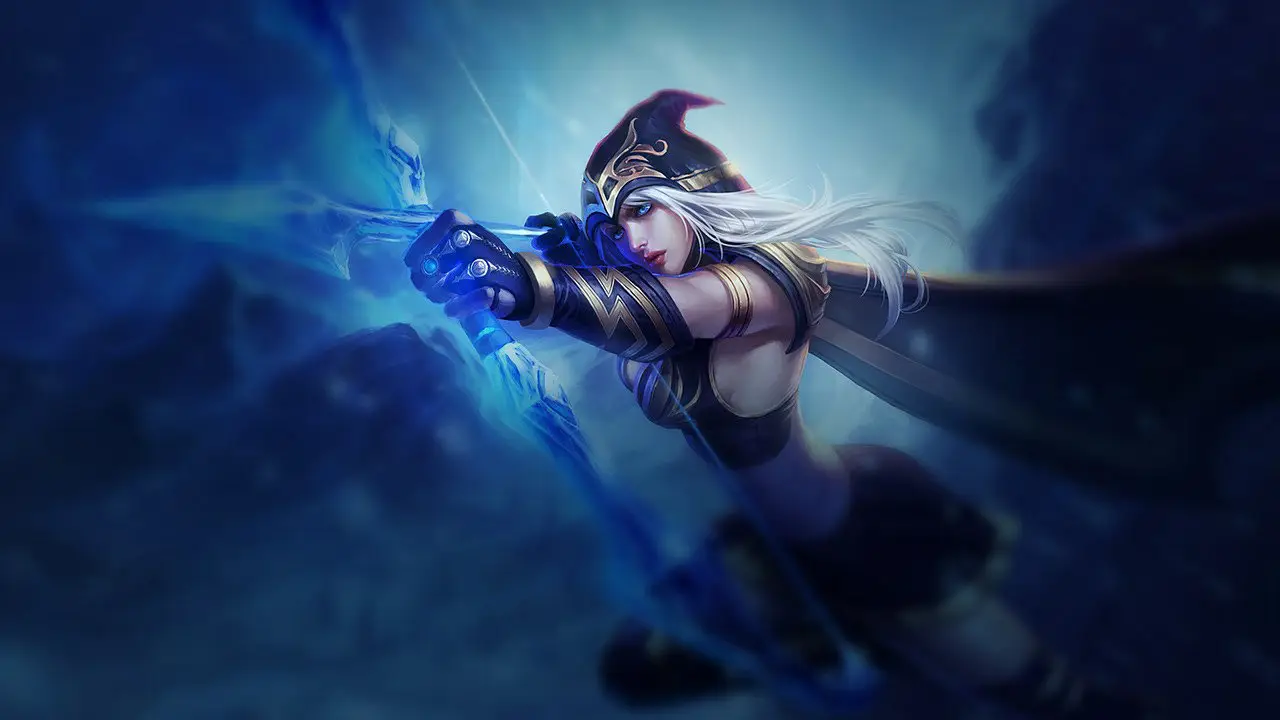 Ashe splash art