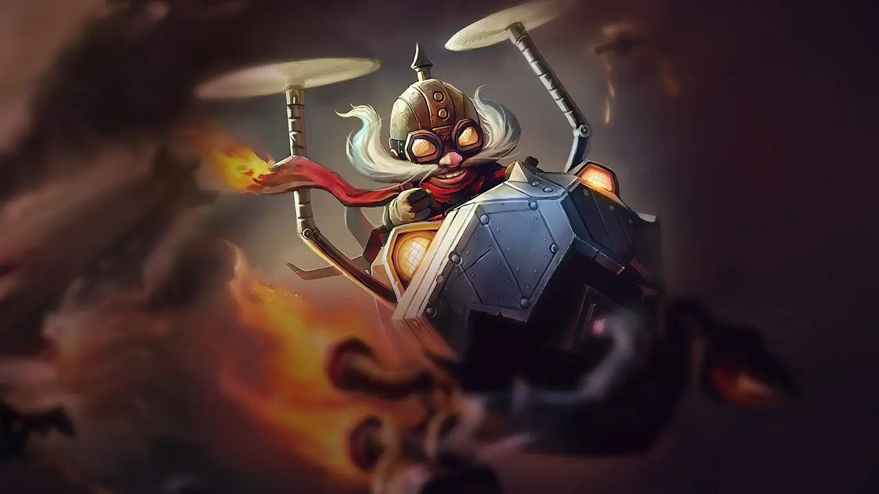 Corki splash art