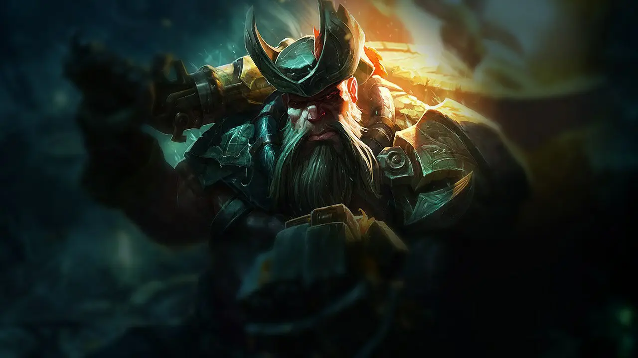 Gangplank splash art