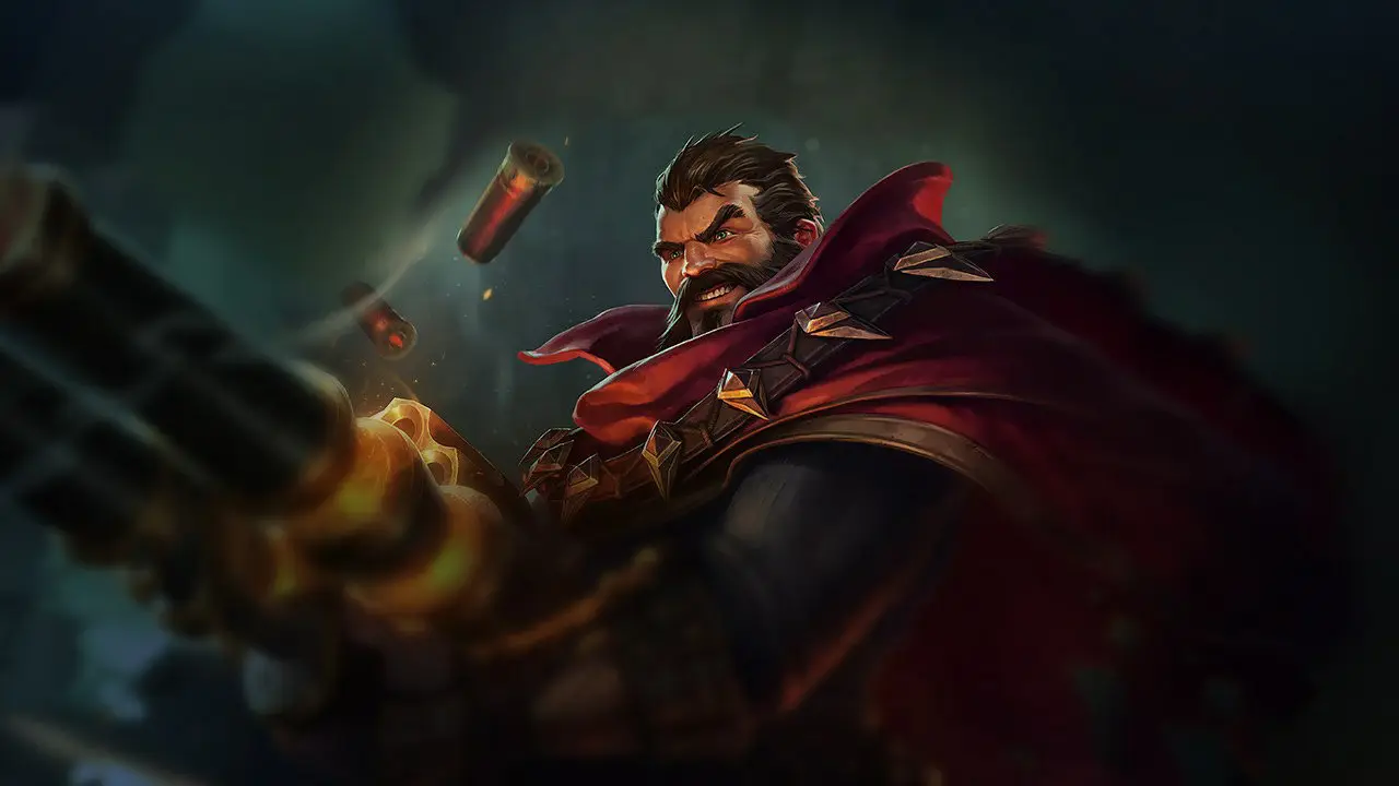 Graves splash art