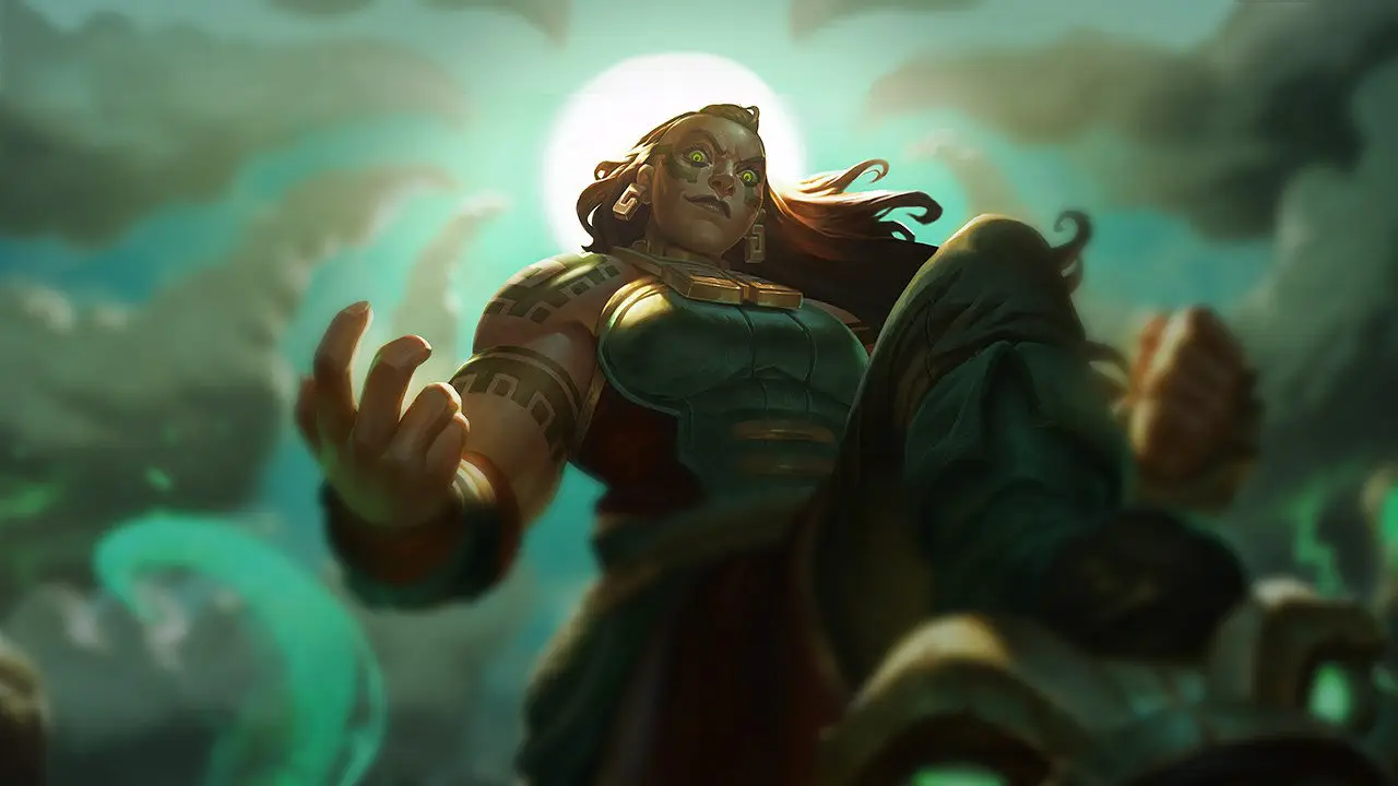 Illaoi splash art