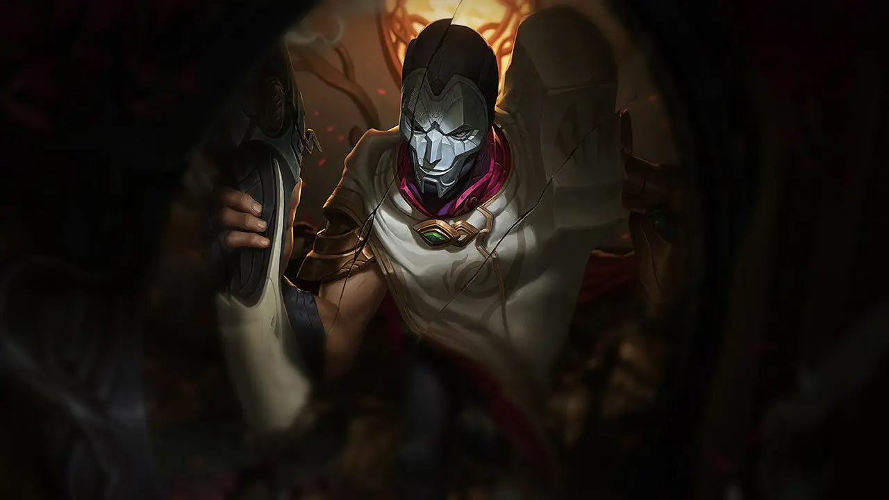 Jhin splash art