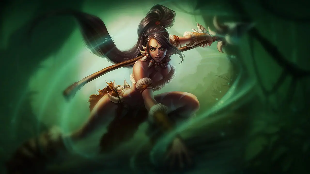 Nidalee splash art