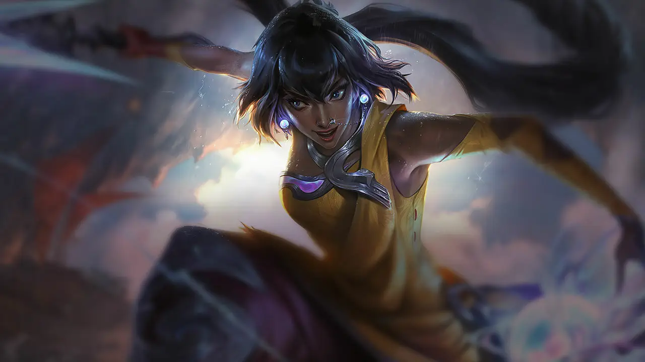 Nilah splash art