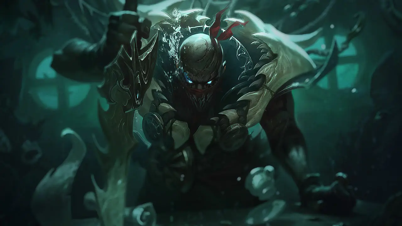Pyke splash art