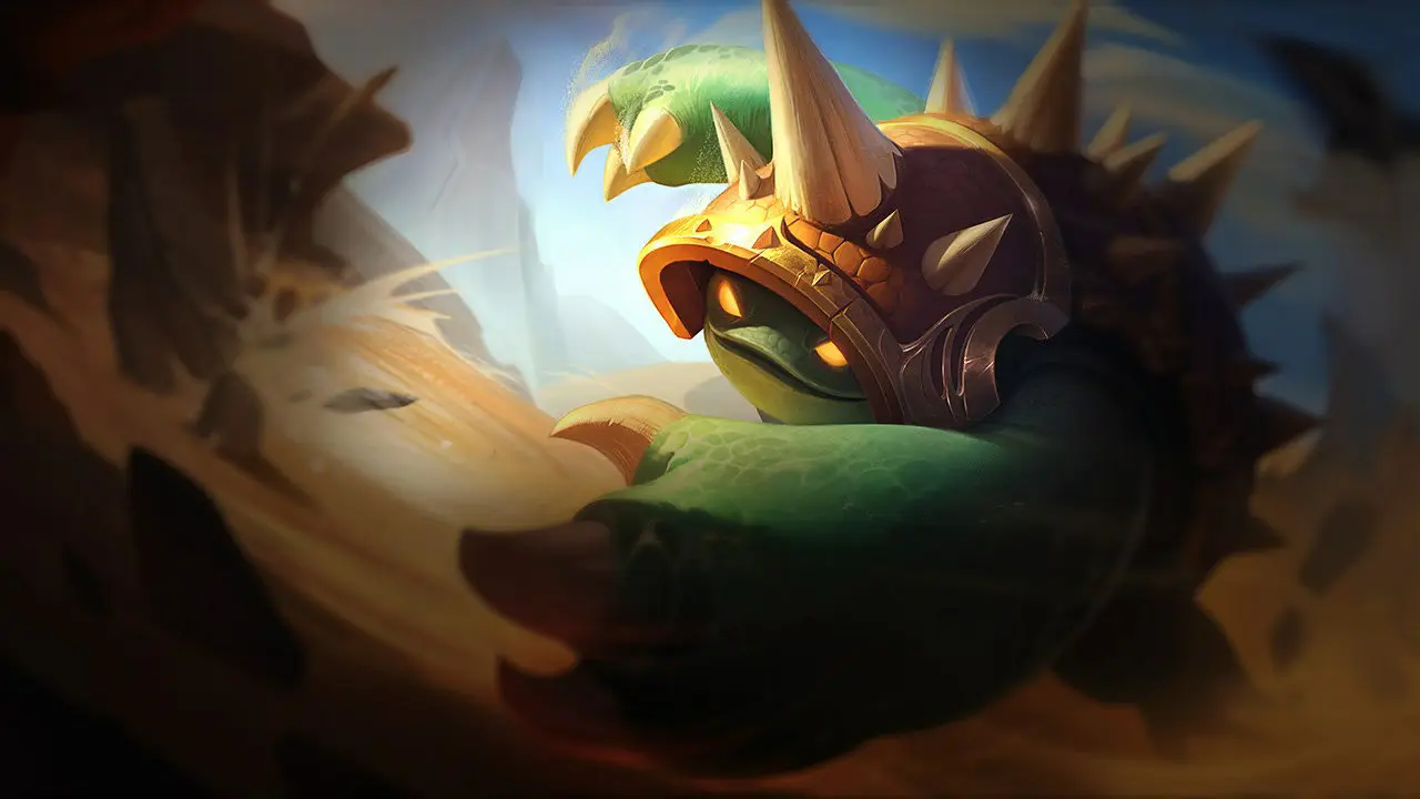 Rammus splash art