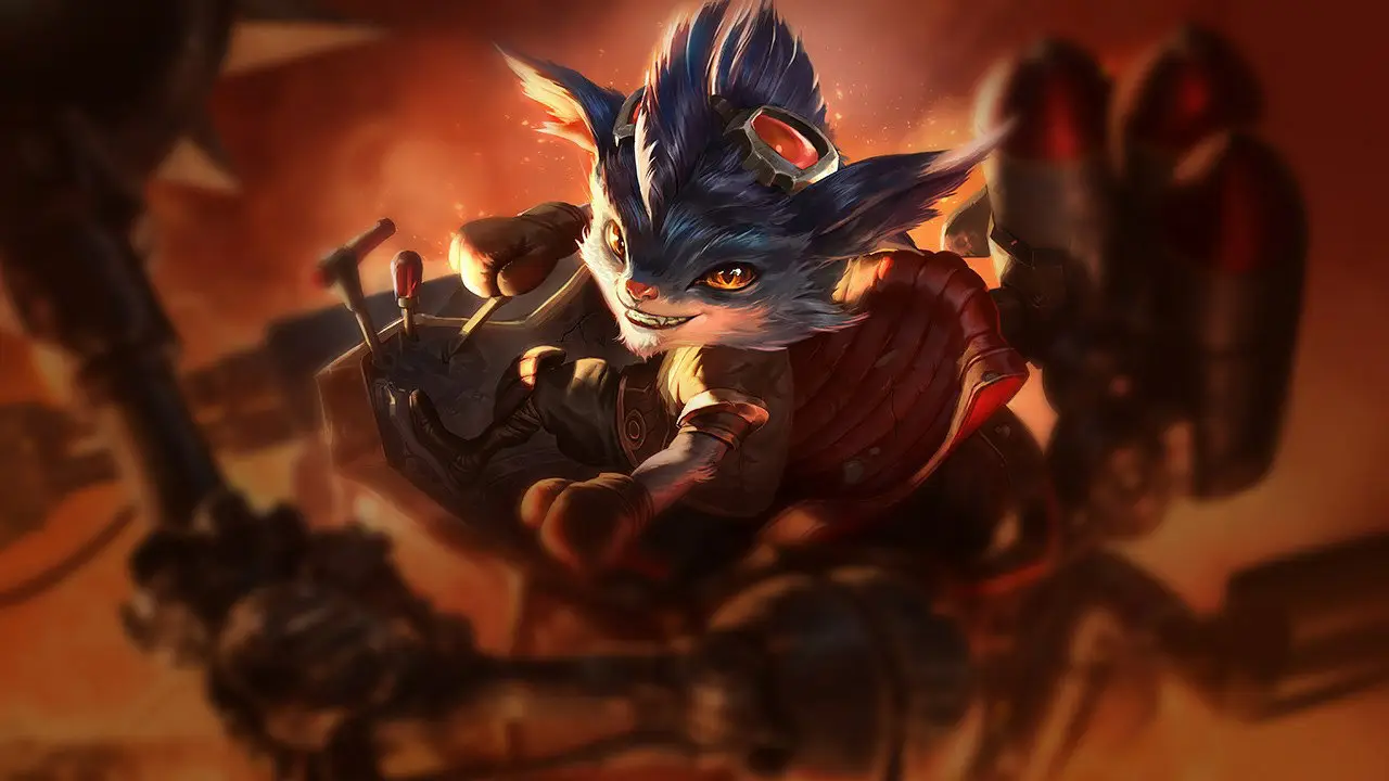 Rumble splash art