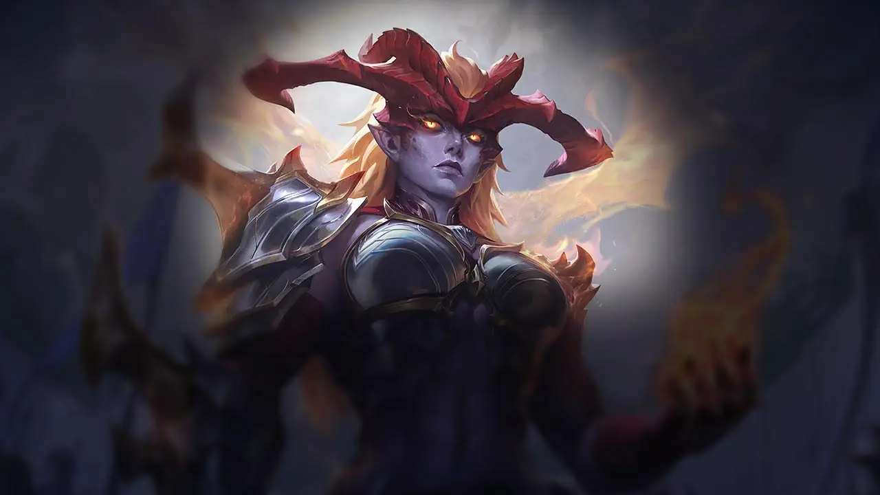 Shyvana splash art