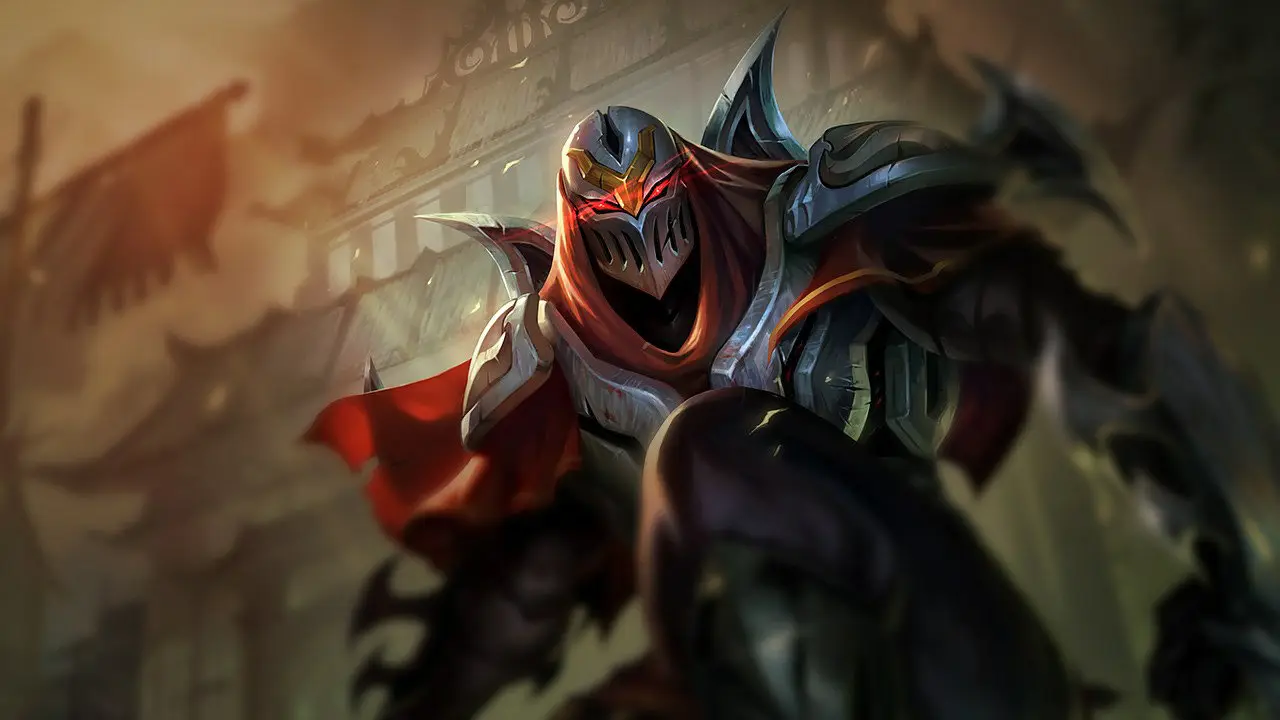 Zed splash art