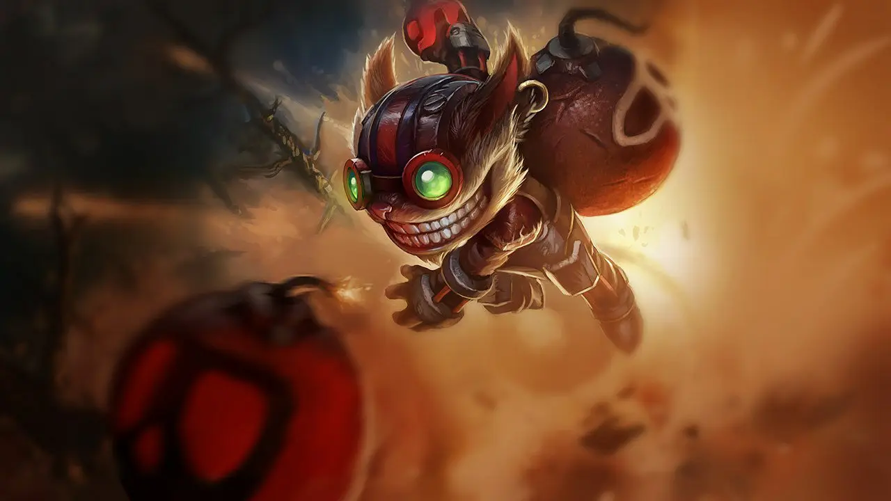 Ziggs splash art