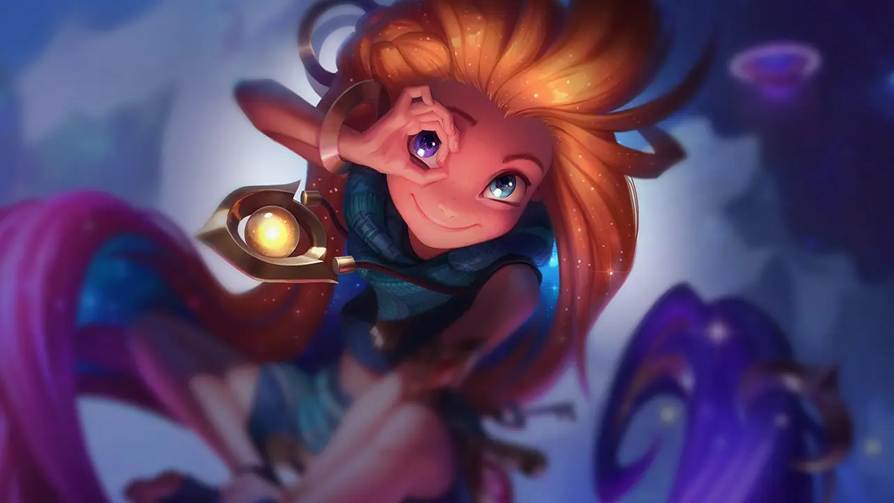 Zoe splash art
